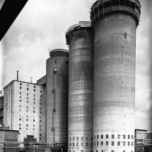 Drie priltorens Nitraatfabrieken SBB 1962